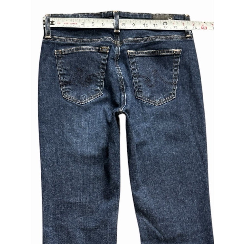 AG Angel Low Rise Boot Jeans Womens 28 Blue Stretch Japanese Fabric - Picture 8 of 14